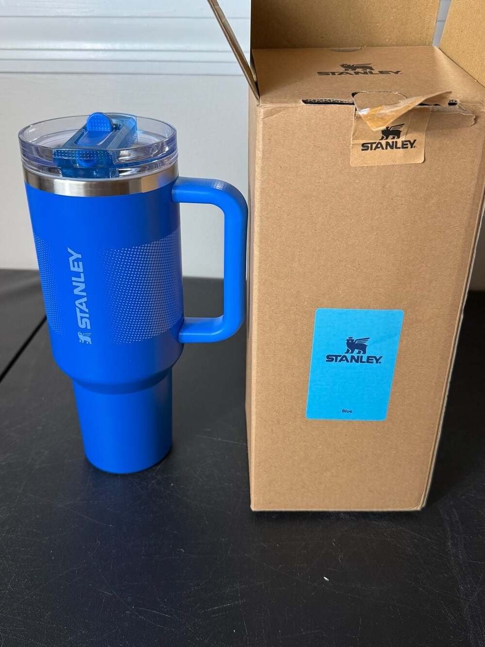 Stanley Quencher ProTour Flip Straw Tumbler 40oz Azure Fade